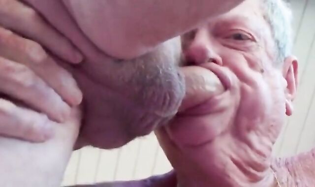 Dentured Gay Blowjob - Sucking and Enjoying It 2