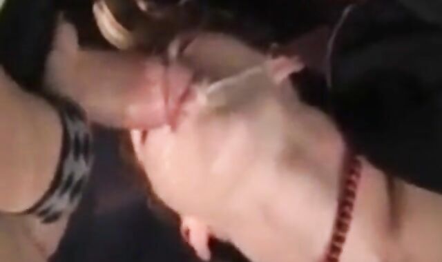 Bareback Gangbang Twink Gets Mouthful of Cum 3