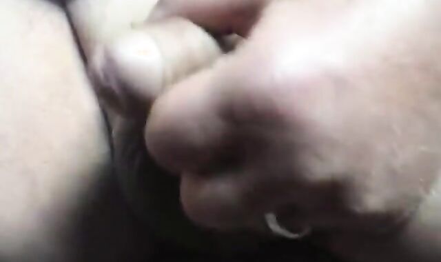 Grandpa 71 Uncut Webcam Masturbation