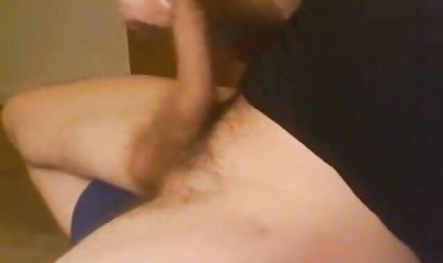 Danish Twink Strokes His Big Cock