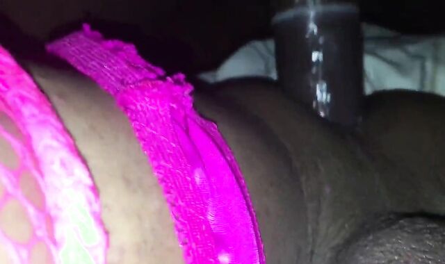 Latin Crossdresser Claudia Takes on a BBC 3