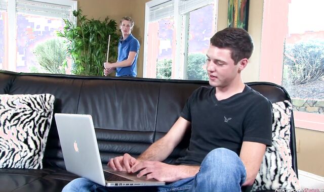 Next Door Lad:voyeur 2 Delicate Twunks Lure and Taunt in Tandem