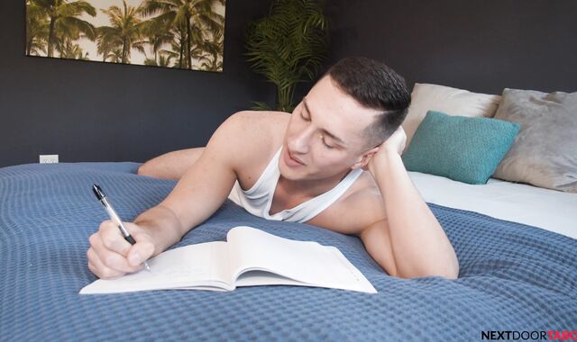 Next Door Taboo:voyeur Confessing to a Wooly Brother