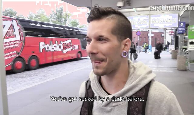 Czech Hunter:voyeur Unraveling His Timid Layers