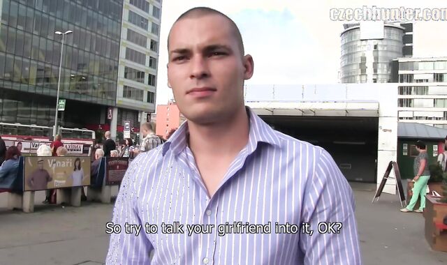 Czech Hunter:voyeur The Price of a Salami at Prague's Verge