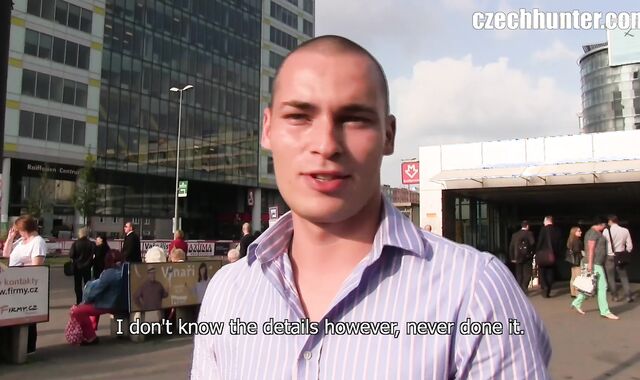 Czech Hunter:voyeur The Price of a Salami at Prague's Verge