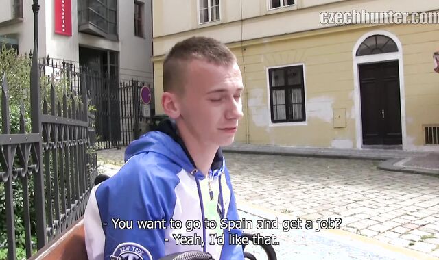 Czech Hunter:spycam Bashful Banker Takes His First-ever SUCKY-SUCKY Currency at Embassy