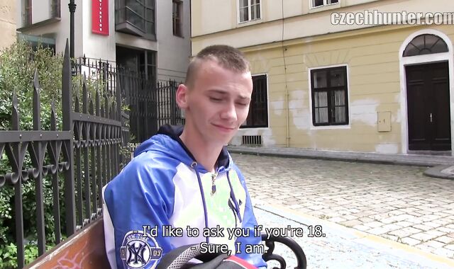 Czech Hunter:spycam Bashful Banker Takes His First-ever SUCKY-SUCKY Currency at Embassy