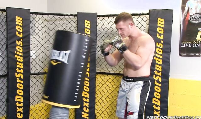 Next Door Homies:spycam The Boxer Violates Out of the Stalls