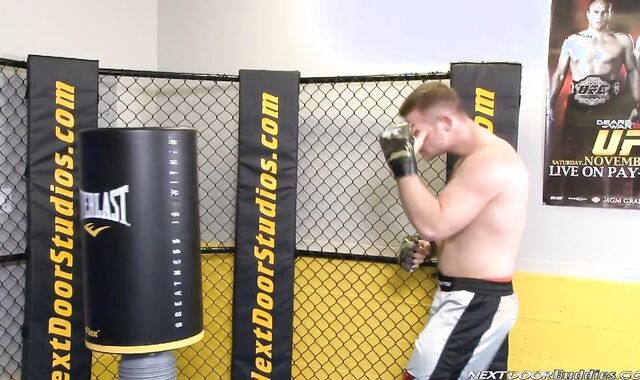 Next Door Homies:spycam The Boxer Violates Out of the Stalls