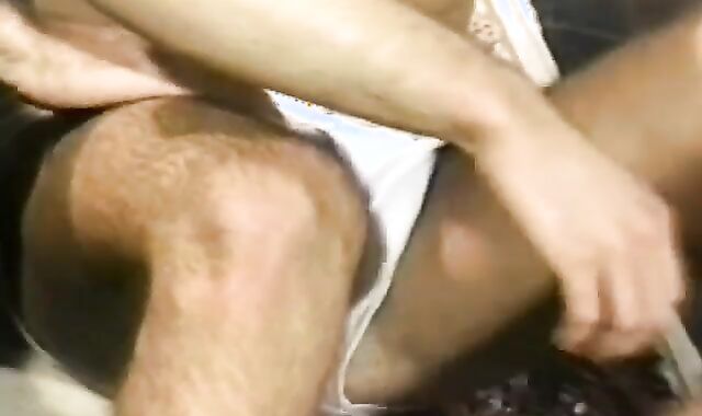 Romp by the fireplace