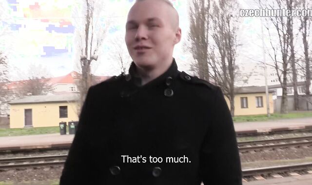 Czech Hunter:voyeur Waiting on the Platform for Barred Joy