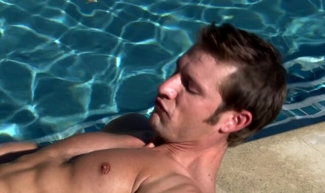 Next Door Masculine:voyeur Cooling Off with a Puddle of Jizz