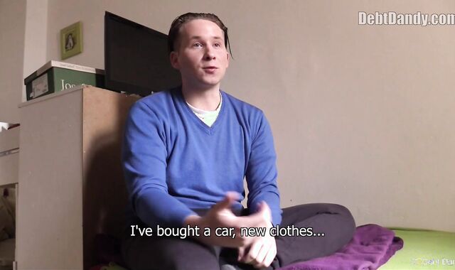 Debt Dandy:voyeur Debt-Ridden Cravings Lechery