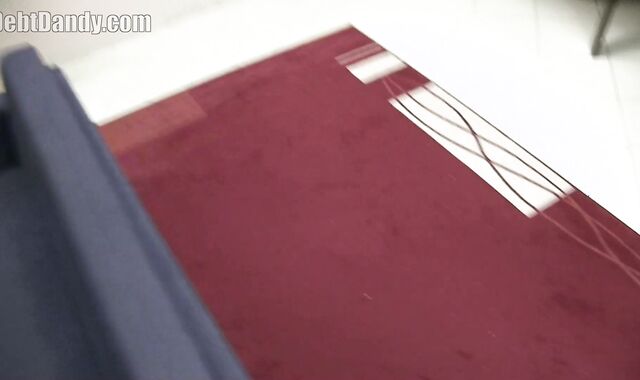 Debt Dandy:spycam Cash Trap Leads to Messy Joy