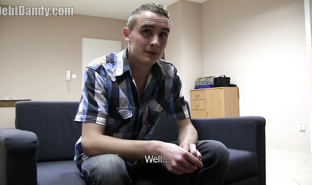 Debt Dandy:spycam Cash Trap Leads to Messy Joy