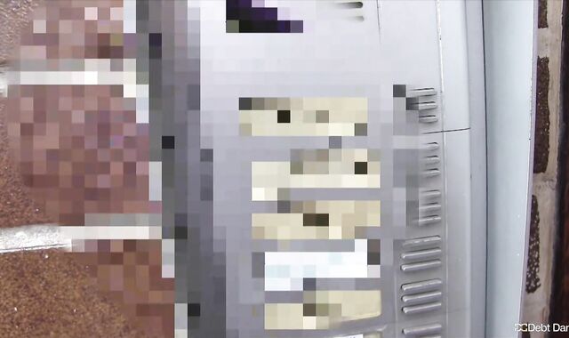 Debt Dandy:voyeur Stairway to Mess