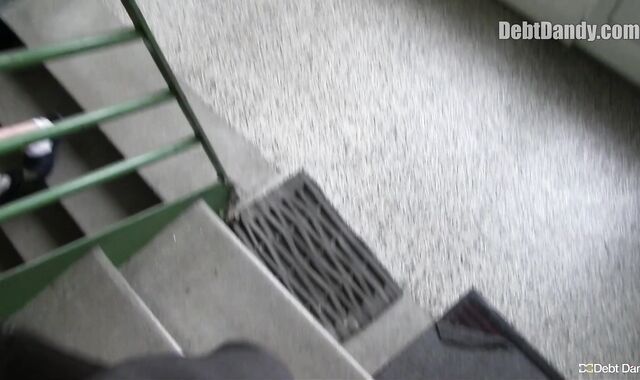 Debt Dandy:voyeur Stairway to Mess