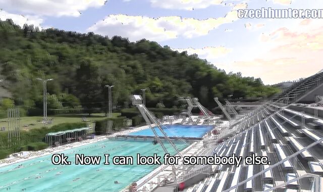 Czech Hunter:spycam Summer Enjoy in the Open Air Pool