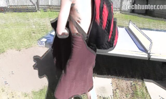 Czech Hunter:spycam Summer Enjoy in the Open Air Pool