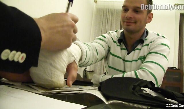Debt Dandy:spycam Kneed Armbone Punched Rent