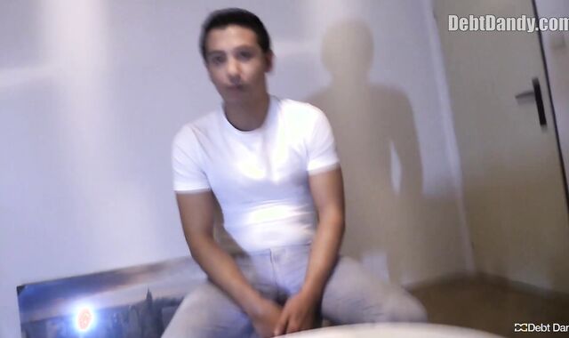 Debt Dandy:spycam Youthful Stud's Debts Lot up After Night Out