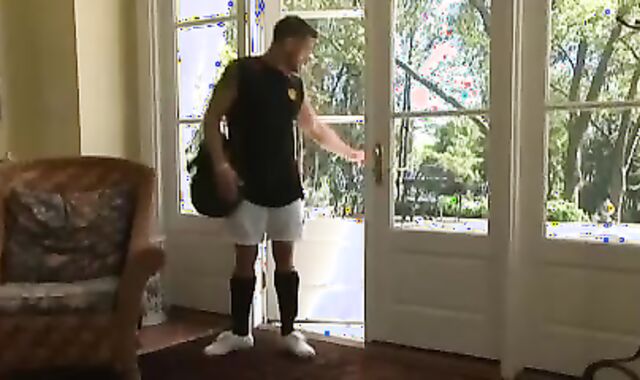 Cody Cummings:spycam Soccer Obsessed,voyeur Penis Jacked