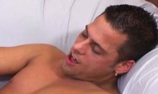 Stroke That Spear:spycam Eddy X's Four way with Tattooed Wolves