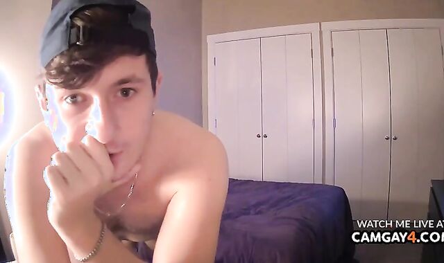 The twink Deep throats The Other twunk's ramrod And Then pummels Him In The wazoo In Live