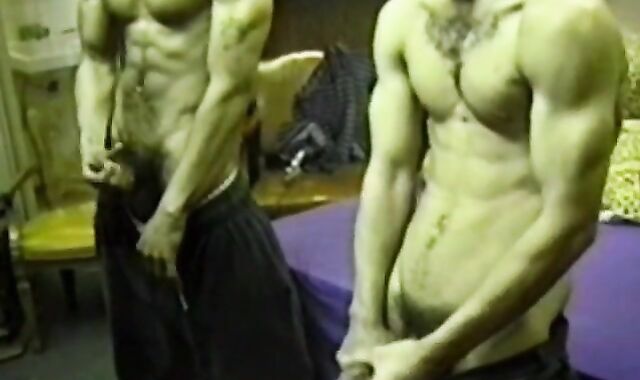 Thug enjoy with 2 best friends sharing having fun