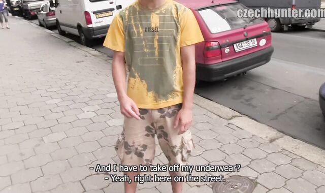 Czech Hunter:spycam Lured by Honza:spycam Street Lingerie Sales