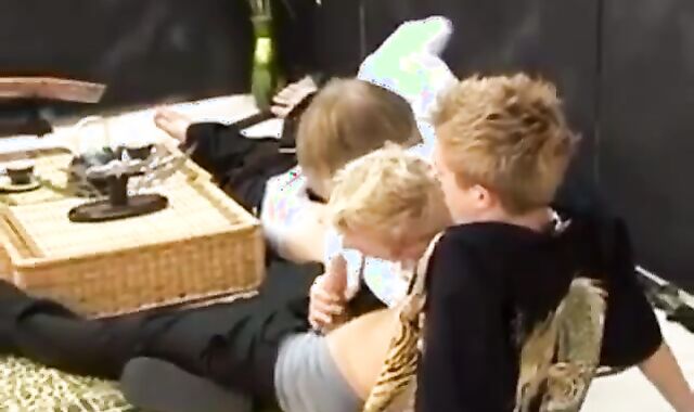 trio naughty masculines Have fun jointly