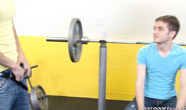 Next Door Lad:spycam Weight Bench Takes on Fresh Meaning for 3