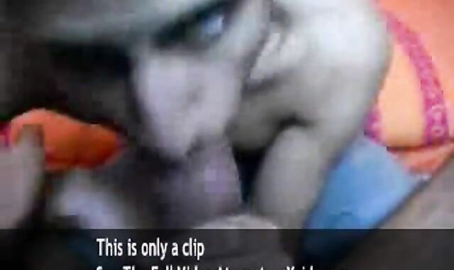 blowing A Thug woman