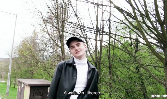 Czech Hunter:spycam Waiter's Very first Taste of Gigantic Spunk-pumps