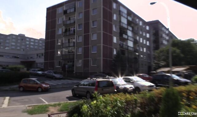 Debt Dandy:spycam Debt-ridden Slovak in Prague:spycam Currency for Intercourse