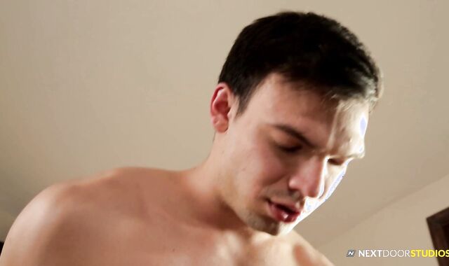 Next Door Originals voyeur-voyeur Muscle milking thick salami