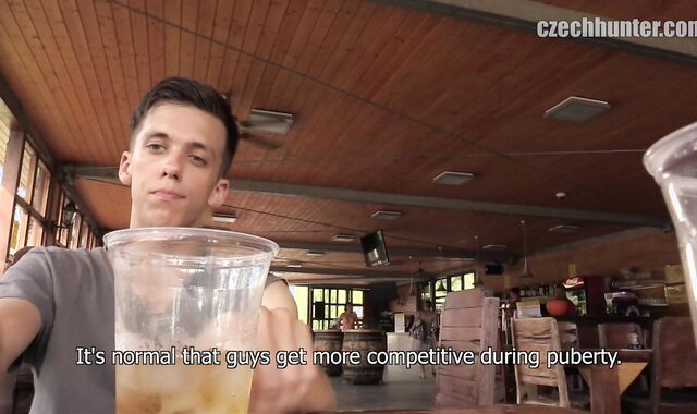 Czech Hunter:spycam Beachside Biking Bonanza for Folks