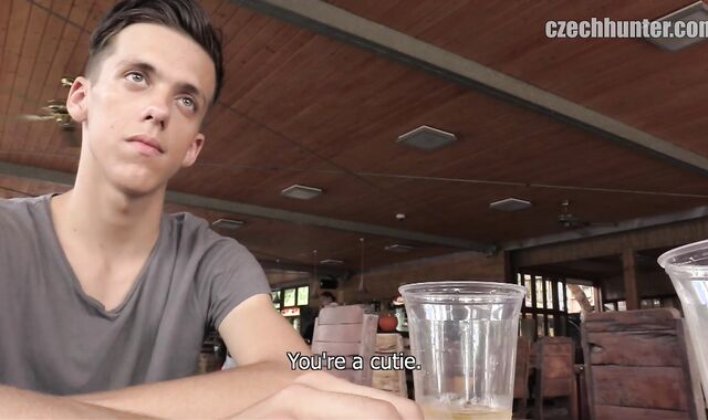 Czech Hunter:spycam Beachside Biking Bonanza for Folks