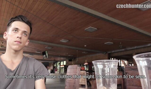 Czech Hunter:spycam Beachside Biking Bonanza for Folks