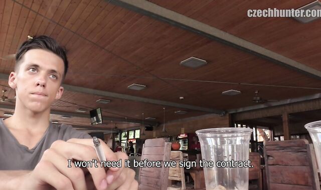 Czech Hunter:spycam Beachside Biking Bonanza for Folks