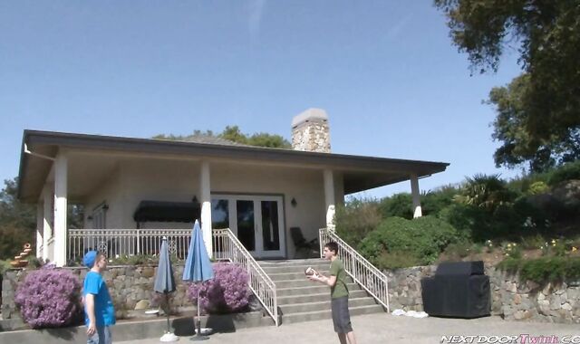 Next Door Youngster:spycam Ryan and Rad Pull out Their Inward Breezies