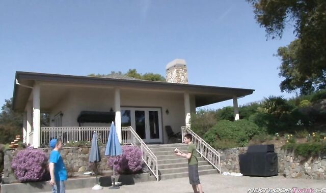 Next Door Youngster:spycam Ryan and Rad Pull out Their Inward Breezies