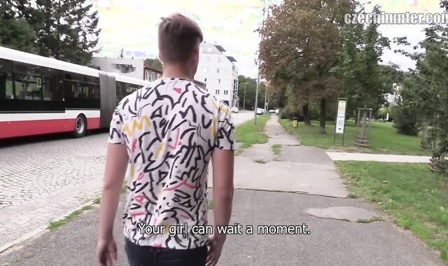 Czech Hunter:voyeur Bicurious Blessing Unknowingly Tested