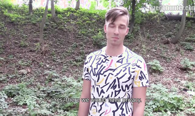 Czech Hunter:voyeur Bicurious Blessing Unknowingly Tested