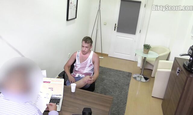 Sloppy Scout:spycam Czech Guy's Sloppy Secret