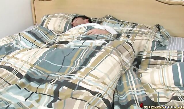 Trystan Bull:spycam Freeing Trystan's Morning Cock