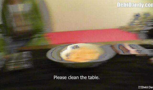 Debt Dandy:spycam Paying Debts with Humbling Subordination