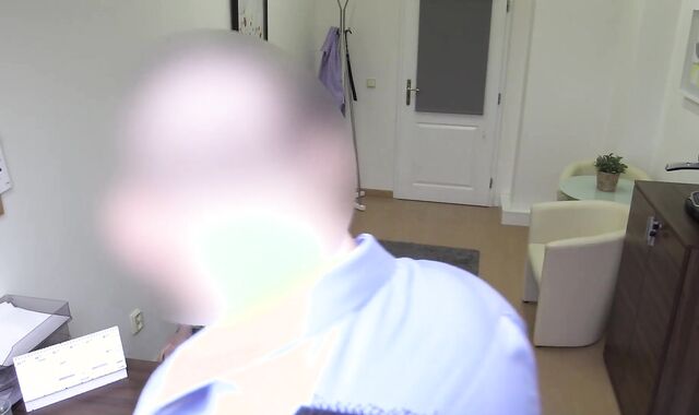 Filthy Scout:spycam Navigating Taut Situations at the Office