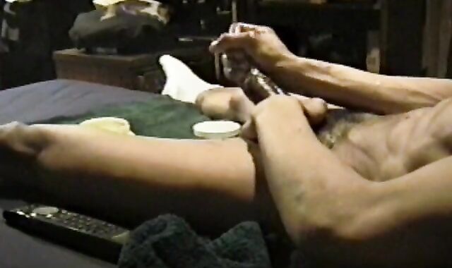 brawny eighteen age teenage sates himself